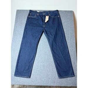 Levis Jeans 550 Regular Fit Dark Wash Stretch 40x30 Straight Leg Blue NWT